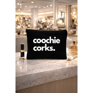 Canvas Chic Tampon Makeup Drug Receipts Storage Bag